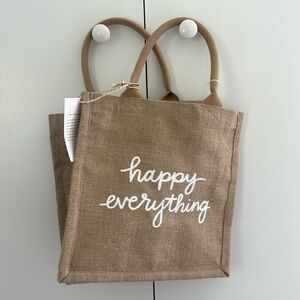 NWT The Little Market “Happy Everything” Bag
